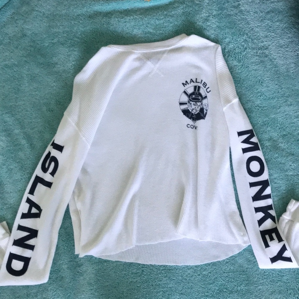 NEW Brandy Melville Monkey Island Long Sleeve Top